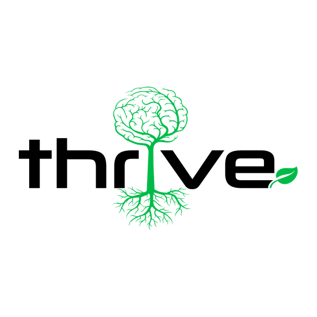 thrive. logo