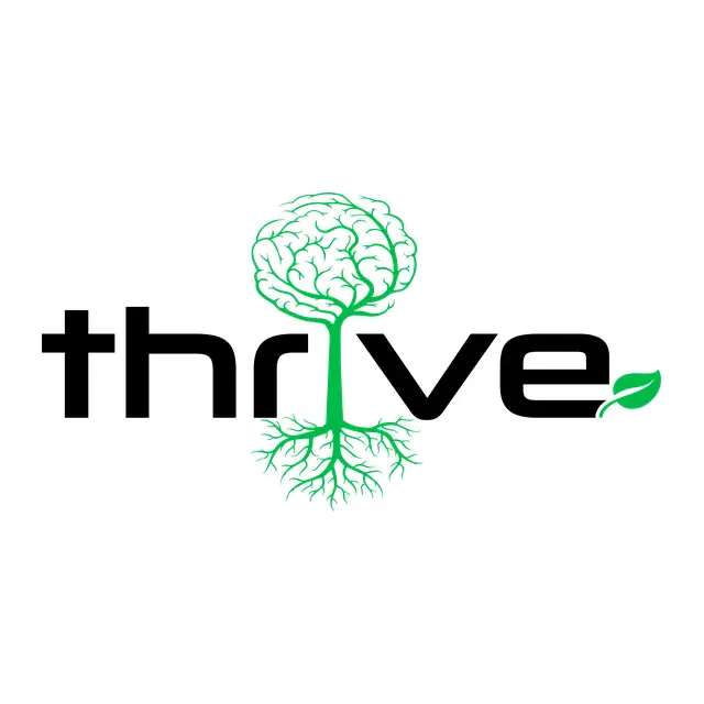 thrive. logo design by Sumit Brands