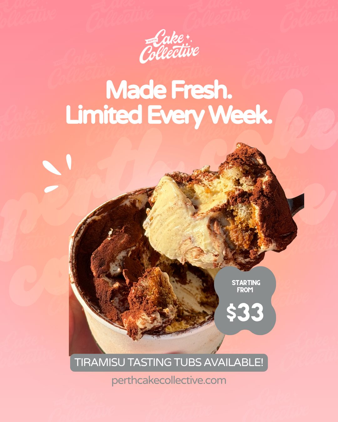 Dessert product Meta ad creative designed by Sumit Brands